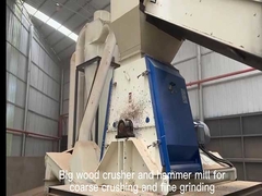 लकड़ी की प्लेट को लकड़ी की गोली में बदलना