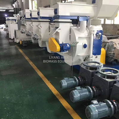 Simens Motor SZLH Rice Husk Pellet Mill Machine 2t/H Wood Pellet Press Machine