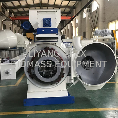 3t/H 2 Rollers Biomass Wood Pellet Mill CE 650 Wood Pellet Press Machine